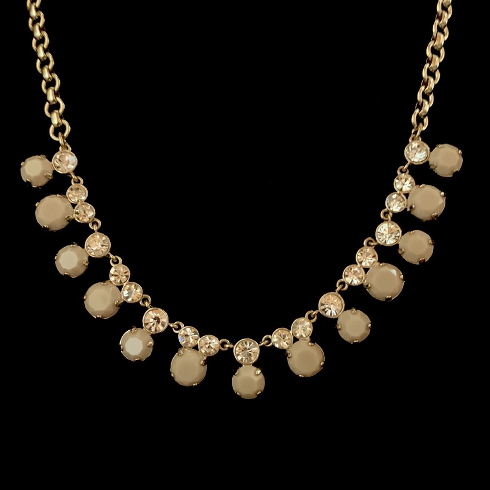J. Crew crystal necklace - Picture 1 of 5